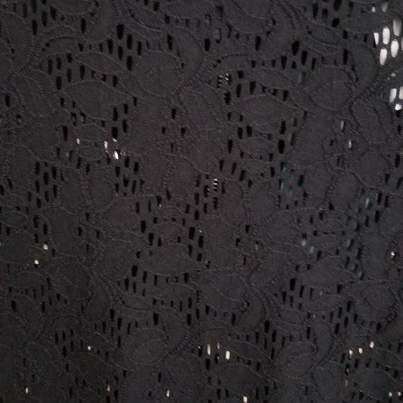 Lauren RL black lace blouse - Picture 3 of 8